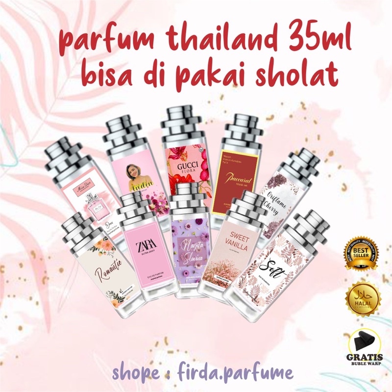 ✨parfum thailand aroma best seller 35ml