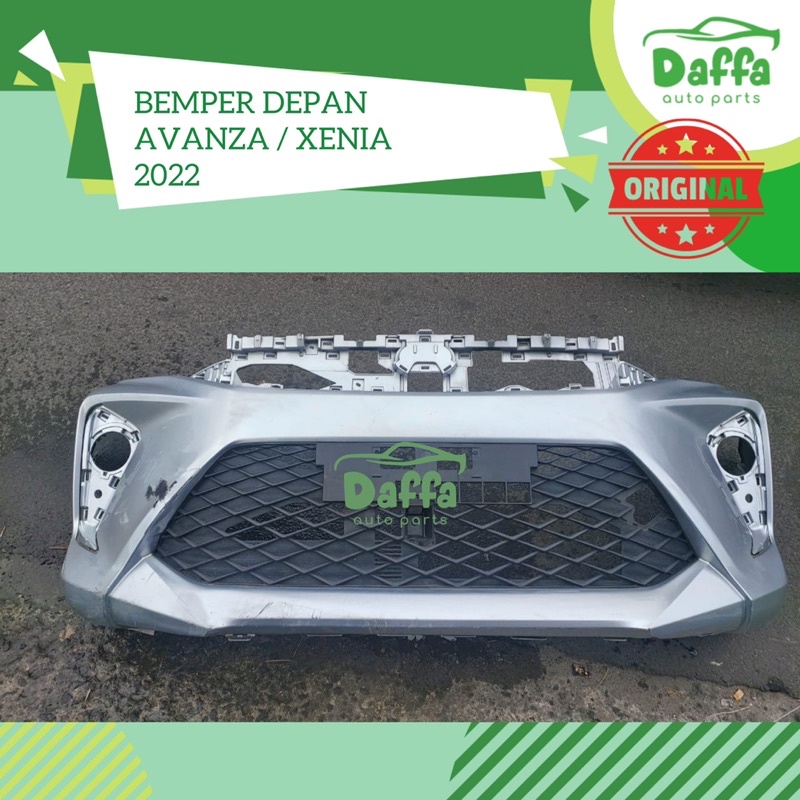 bemper bumper guard depan mobil toyota all new avanza daihatsu xenia 2022 original
