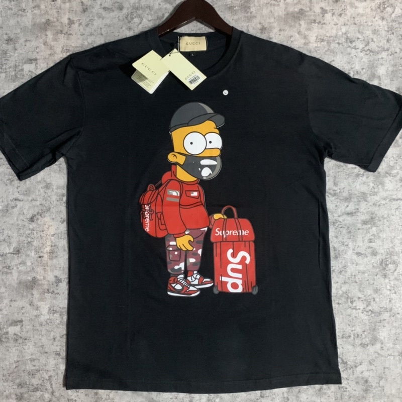 kaos gucci simpsons