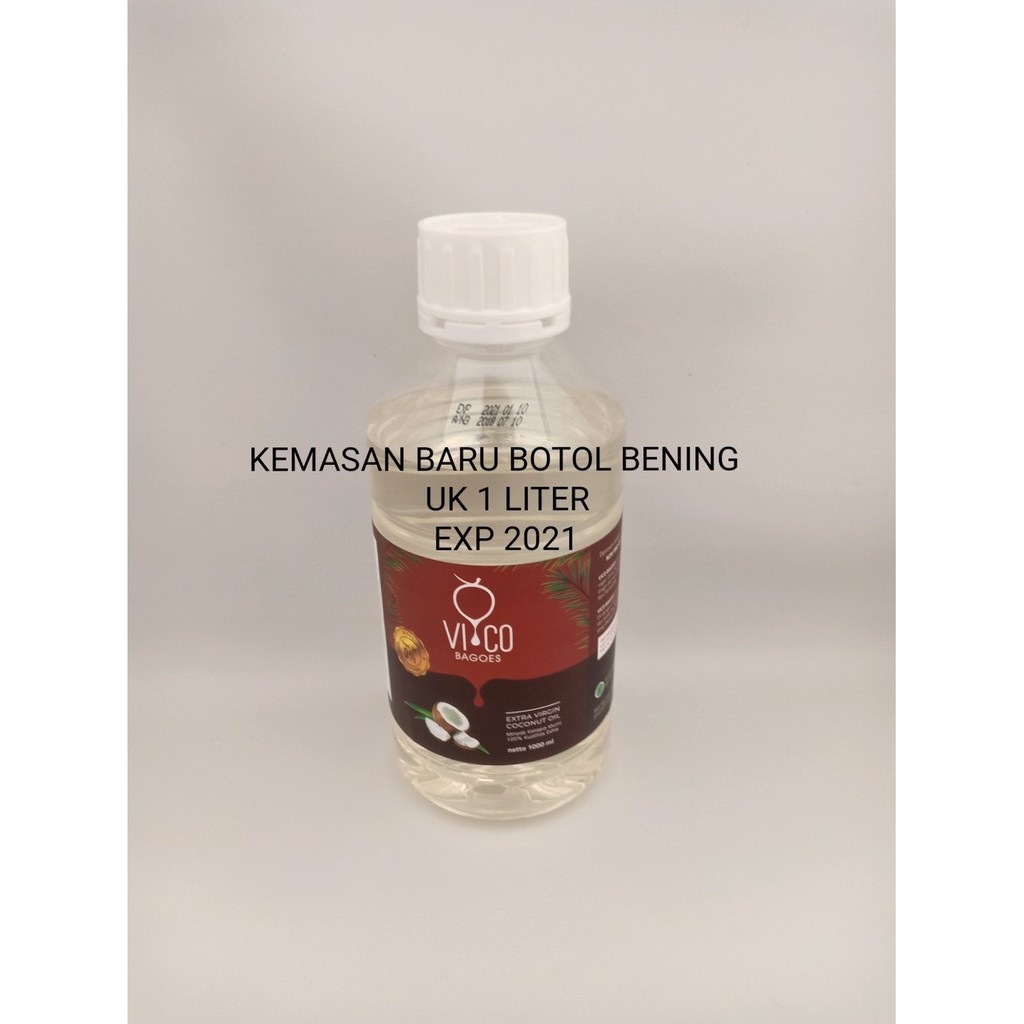 

VICO VIRGIN COCONUT OIL VICO BAGOES 1 LITER VCO KEMASAN BARU Bagus
