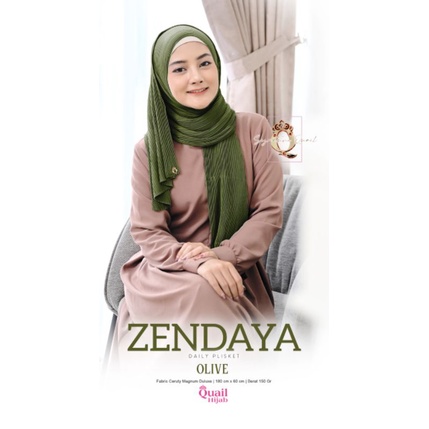 ZENDAYA PASHMINA PLISKET QUAIL HIJAB