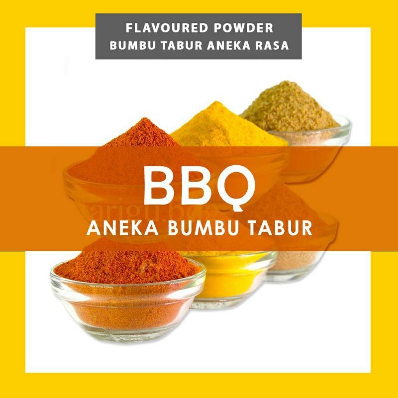 100g BBQ Bumbu Tabur Barbekyu BBQ Barbeque 100 g