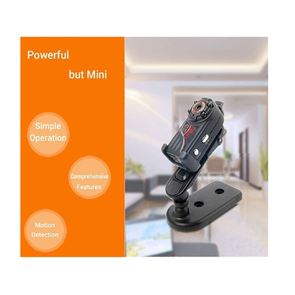 Kamera Video Pengintai Super Mini Full HD DV 1080P - IR Sensor - Promo