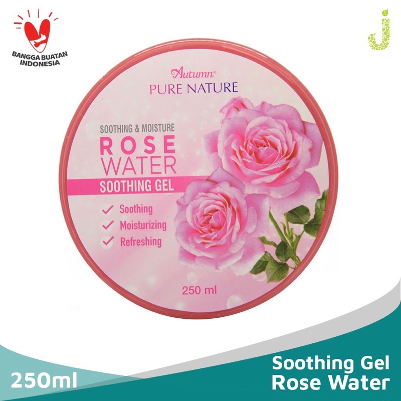 GROSIR AUTUMN ROSE WATER SOOTING GEL 250ml