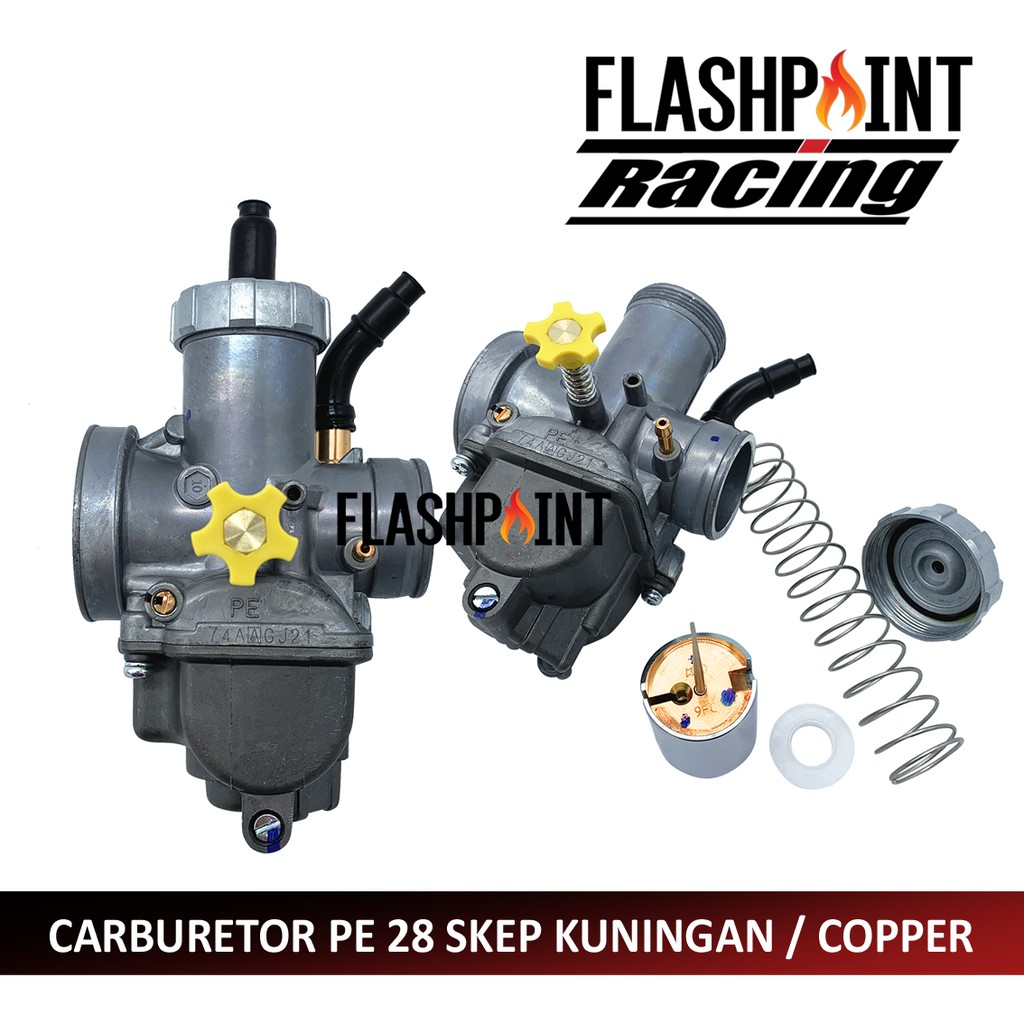 (BISA COD) KARBURATOR KEIHIN NSR PE 24 26 28 GRADE A OEM SKEP KUNINGAN THAILAND CARBURETOR KARBU PE24 PE26 PE28 SUDCO KEIHIN CPO MIKUNI SCARLET RIDE IT BEAT VARIO MIO RX MX KLX 125 110 GRAND SUPRA 125 X NVL NVA NINJA CBR GL PRO RR SOUL FI FU 150 SATRIA