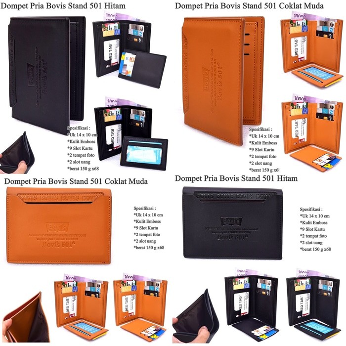 Dompet Pria Bovis Stand 501