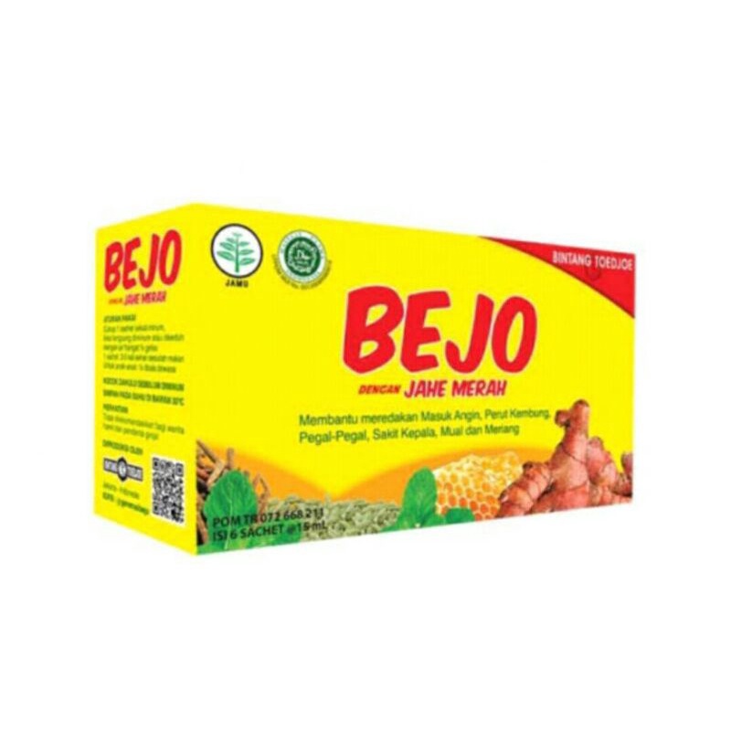 

BEJO JAHE MERAH BOX (6 SACHET)