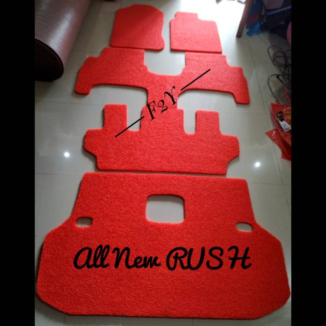 Karpet Mobil Mie Bihun ALL NEW TERIOS - ALL NEW RUSH Full Set Bagasi