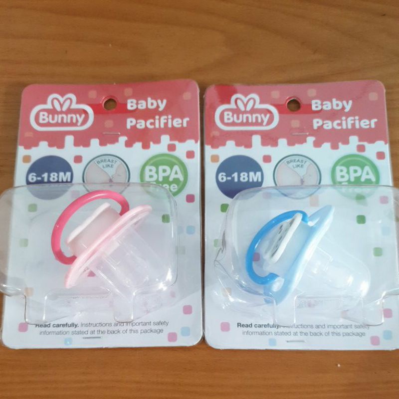 EMPENG BUNNY DAP 0004 BABY PACIFIER 6-18 BULAN BPA FREE