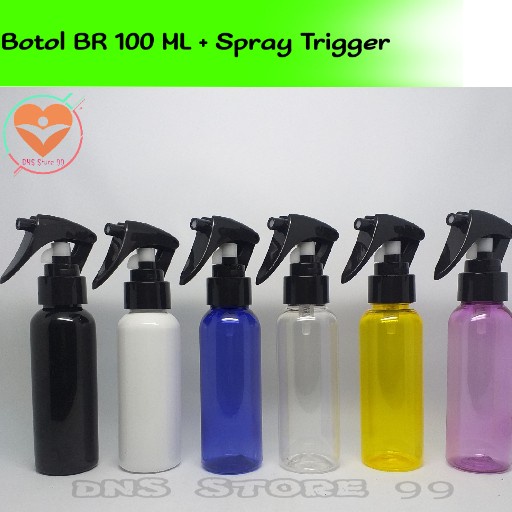 Botol Spray Trigger 100ml / Botol Spray Trigger 100 ML Warna