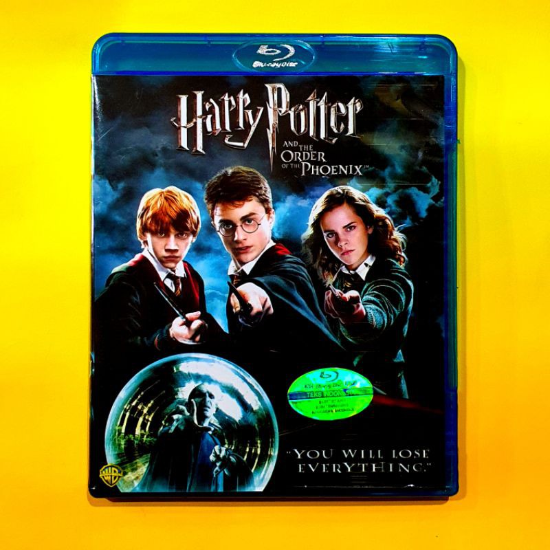 KASET BLU RAY FILM HARRY POTTER AND THE ORDER OF THE PHOENIX - FILM SIHIR MAGICAL BIOSKOP TERPOPULER