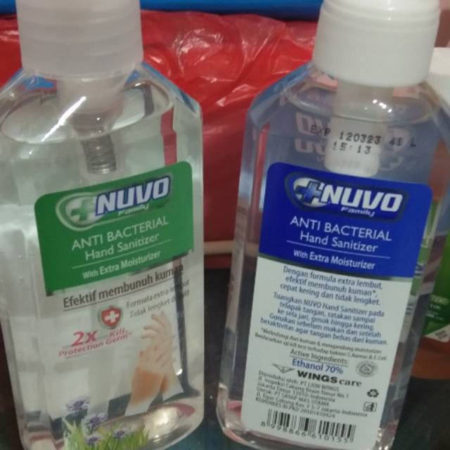 Nuvo hand sanitizer 250 ml
