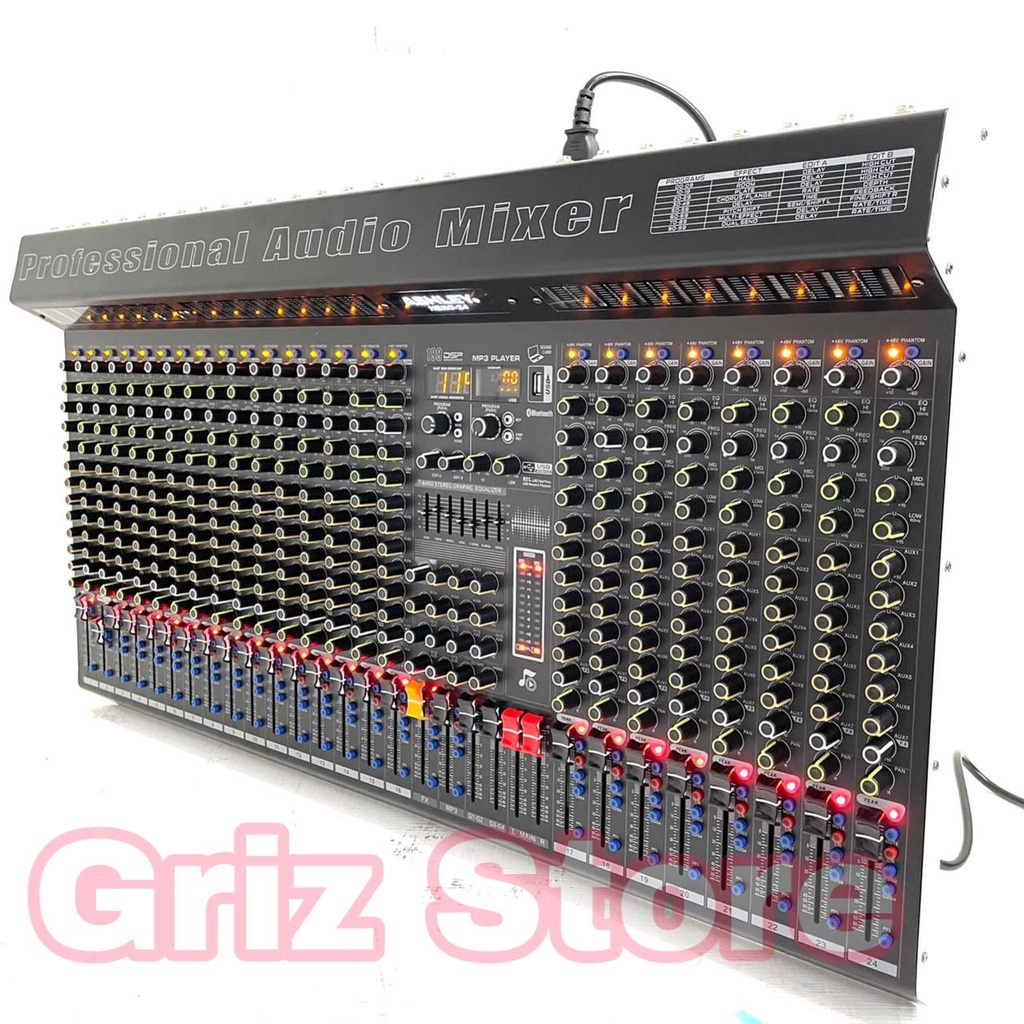 Mixer Audio Ashley Hero 24 Original Ashley Hero24 Hero-24 Channel