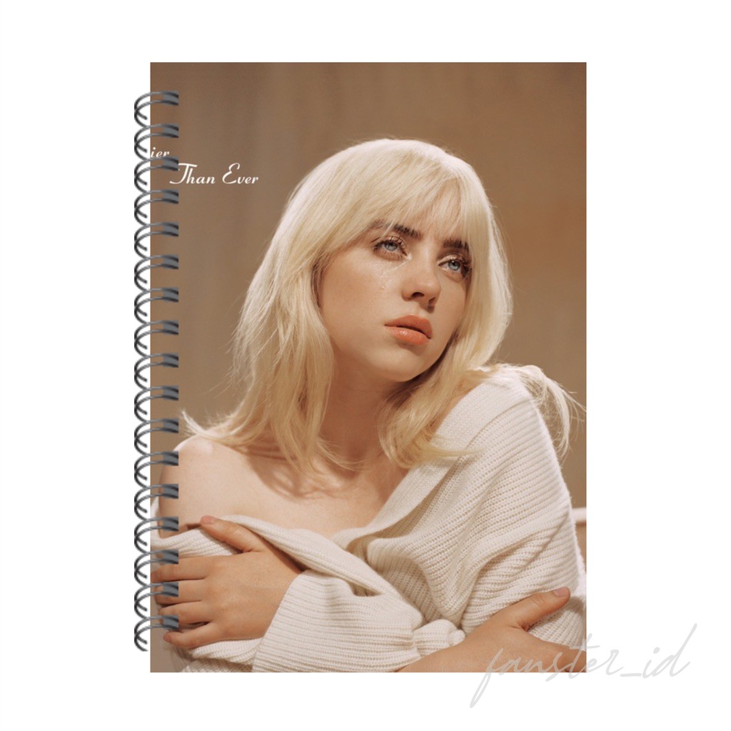 

Notebook Spiral Billie Eilish