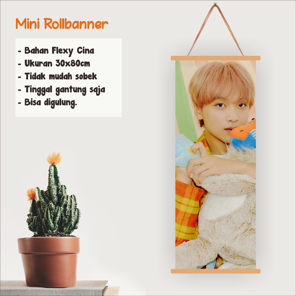MINI ROLL BANNER NCT 127 HAECHAN STICKER