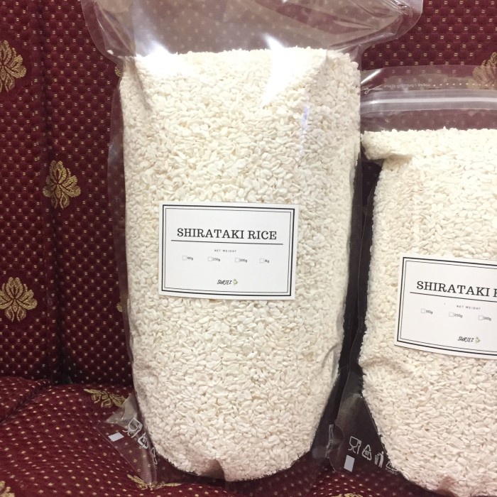 

978Eq10W Shirataki Rice / Beras Shirataki 1 Kg WQ12