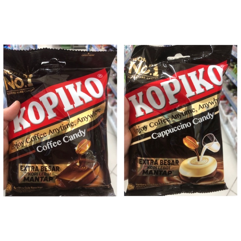 

Kopiko Permen Coffee / Cappucino - 140 gr/pak isi 50