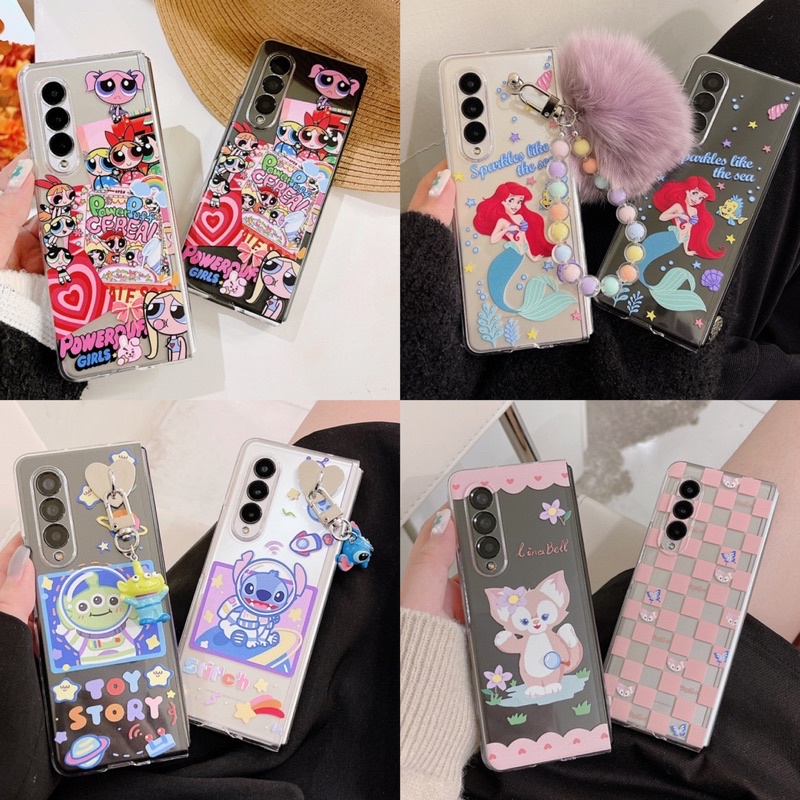 Korean Case Samsung Zfold4 Z Fold 4 Fold4 Zfold3 Fold 3 Fold3 [SUPER CUTE]