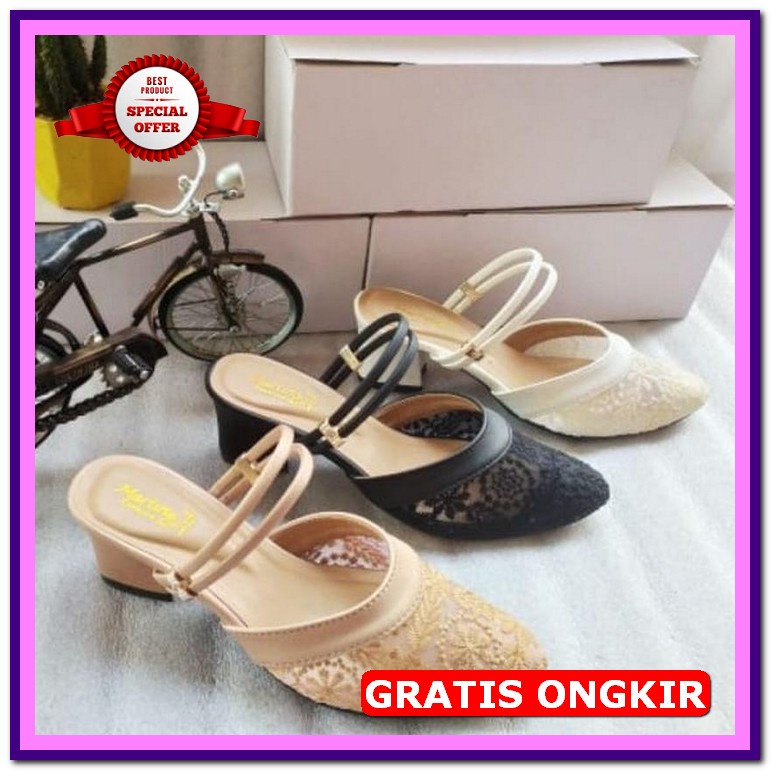 Sandal High Hak Heels Kaca Tahu Tinggi Pesta Wanita Cewek Murah Terbar High Heels Pesta Wanita Blu