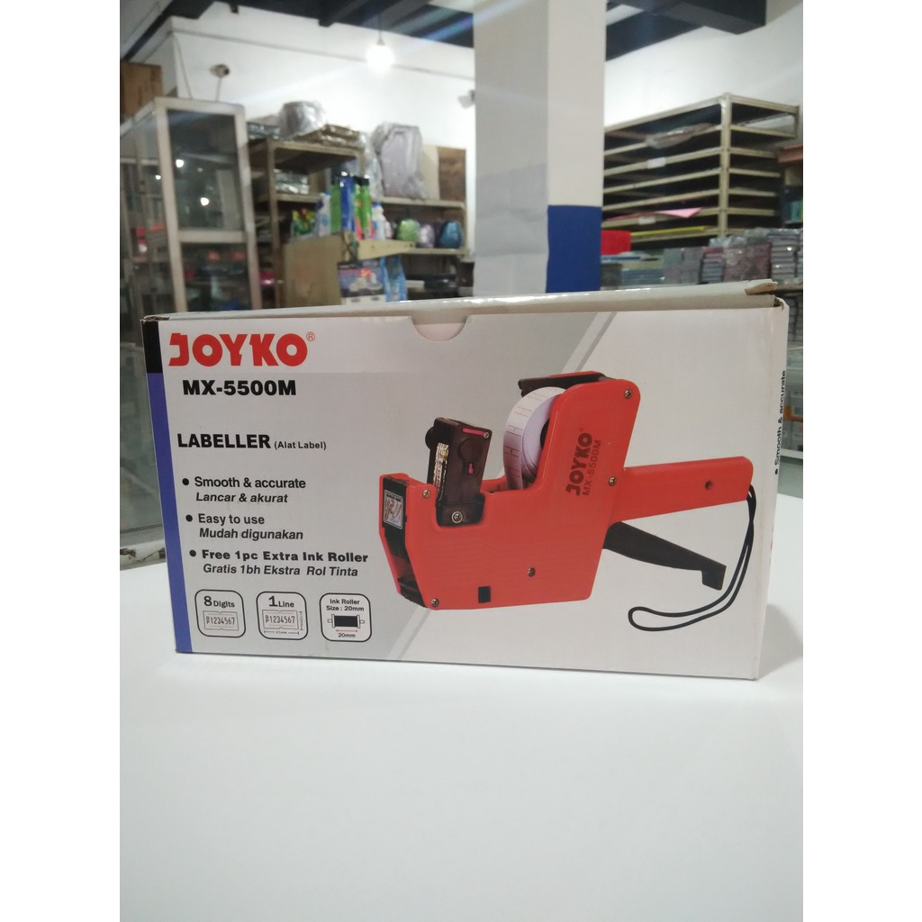 

Mesin label Harga Joyko MX-5500M Exp date / Expired date