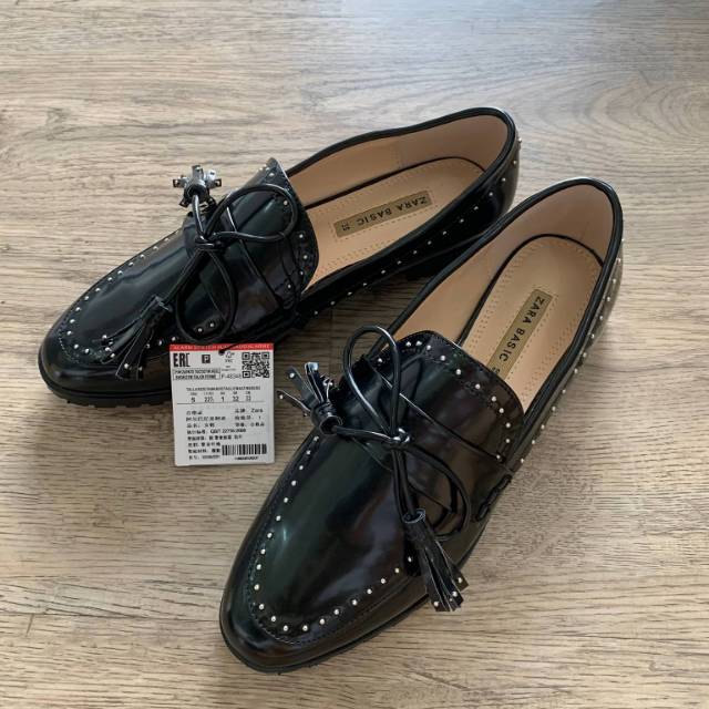 zara loafer shoes