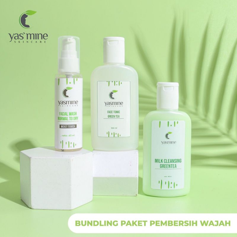 YASMINE SKINCARE > PAKET BUNDLING PERAWATAN WAJAH > HEMAT LENGKAP