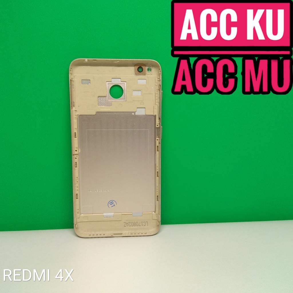 TUTUP BELAKANG BACK COVER XIOMI REDMI 4X 5.0 INCH HIGH QUALITY