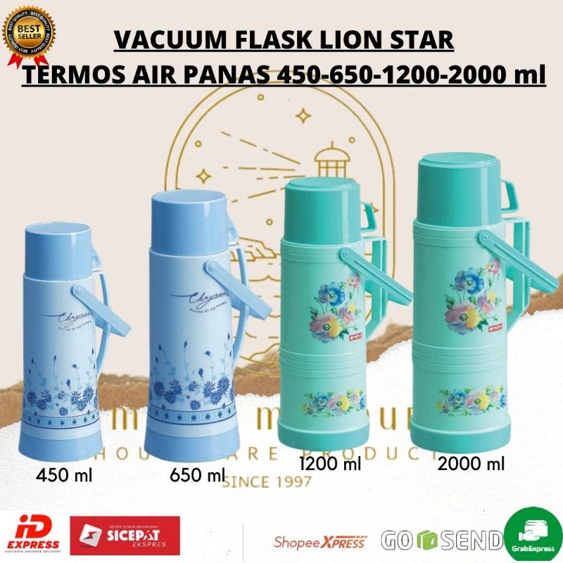 LION STAR - VACUUM FLASK / Thermos Air Panas 450-650-1200-2000 ml Lion Star BT 10-20 HP 30-50