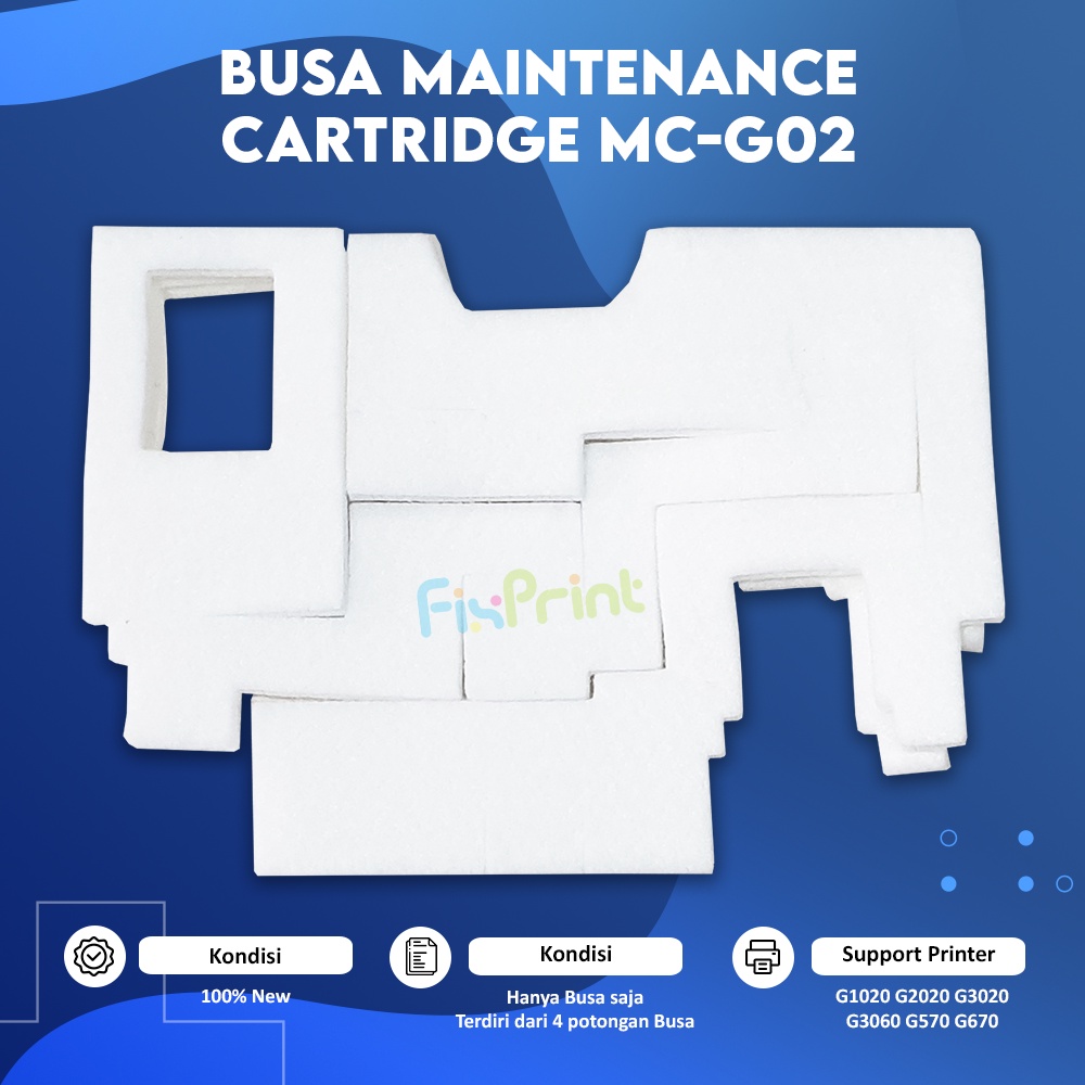 Busa Waste Ink Tank MC-G02, Sponge Maintenance Cartridge MCG02 Printer