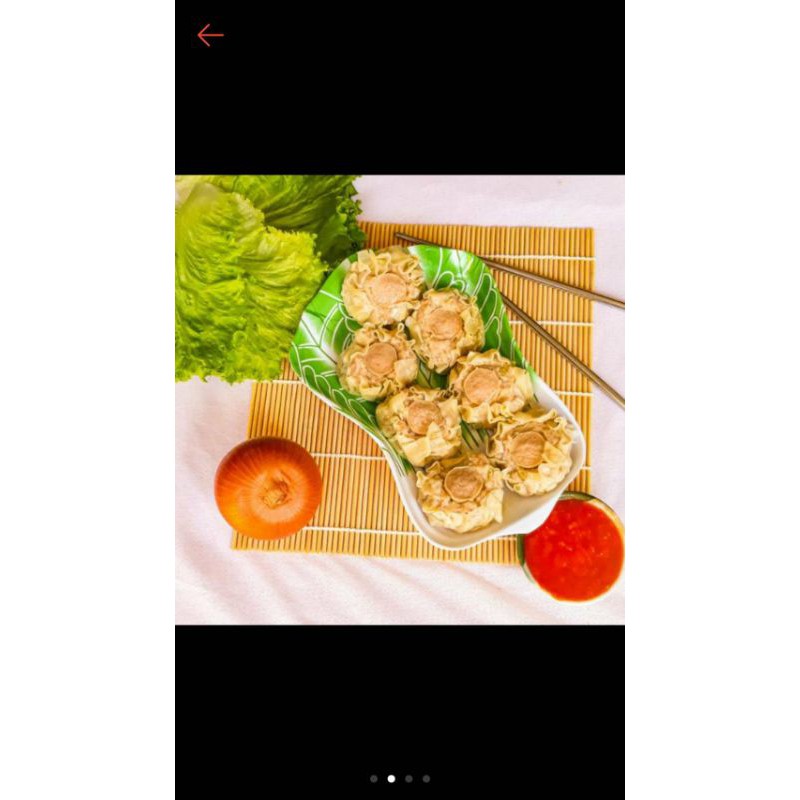

SIOMAY AYAM ISI 10PCS (topping sosis) HALAL
