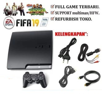 Ps3 Playstation 3 Slim Seri 2000X/ 3000X + Hdd 500gb/320gb/250gb/160gb + Full Games