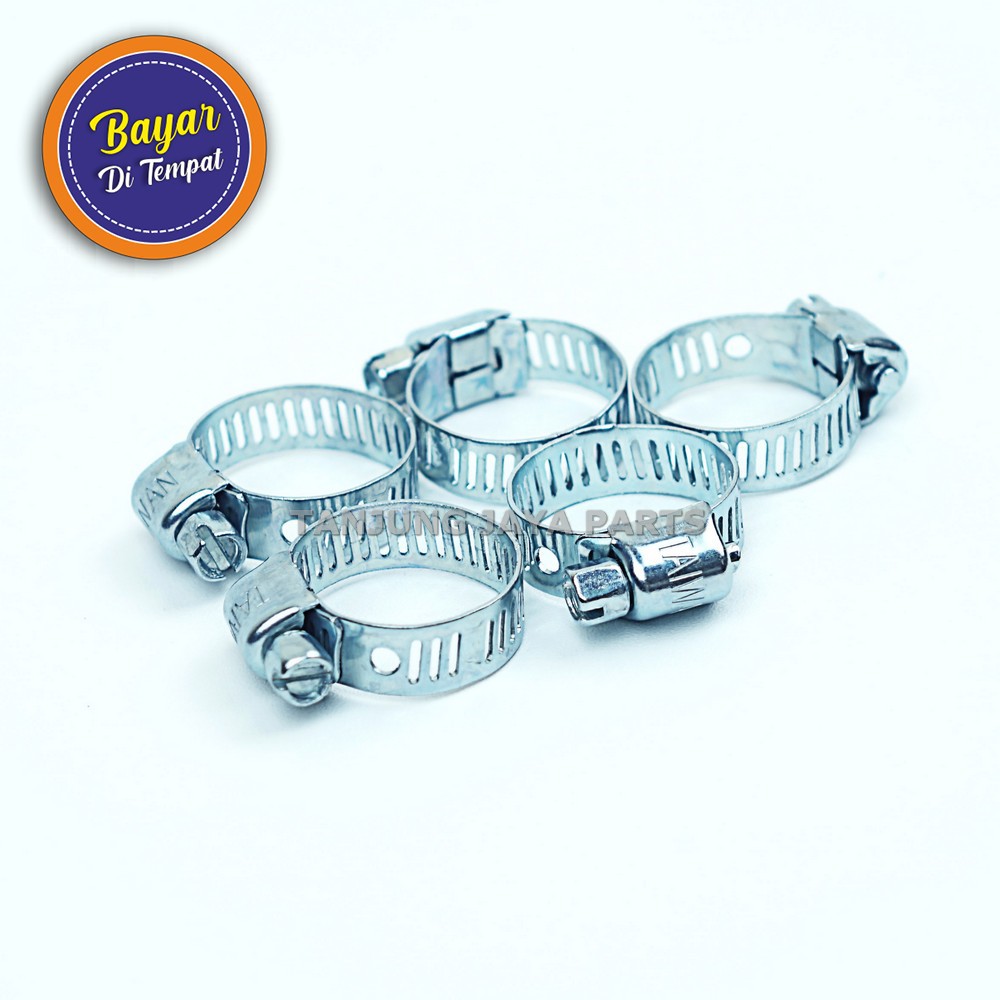 [BAYAR DITEMPAT] KLEM SELANG GAS KLEM SLANG AIR HOSE CLAMP CINCIN SELANG REGULATOR
