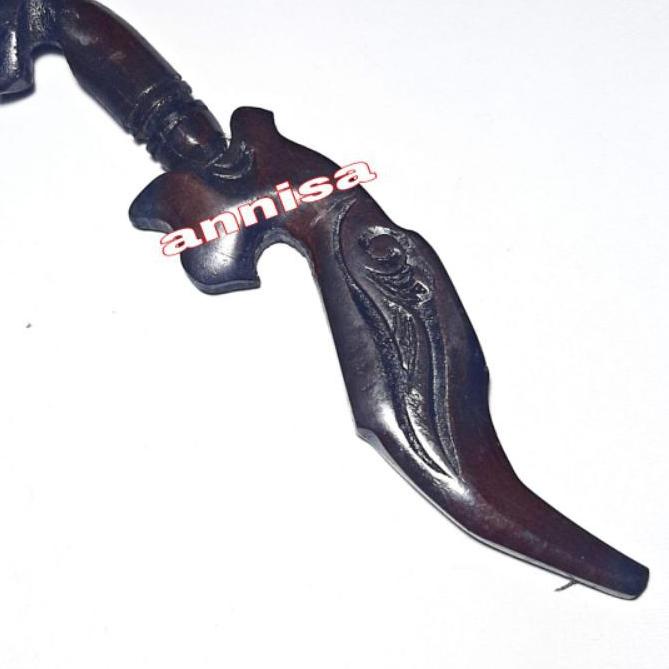 KUJANG KUNINGAN KAYU UKIR KCL