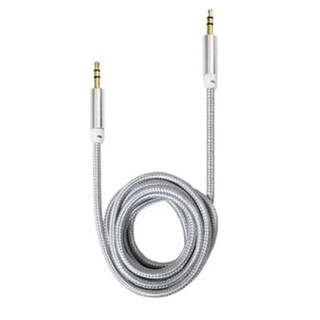 Kabel Audio Kabel AUX 1 Line 1Meter Male to Male Headphone Jack 3.5mm Model Tali Sepatu