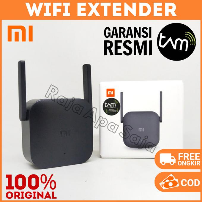 Wifi Extender Xiaomi Penguat Sinyal Wifi Penangkap Wifi Range Extender - Hitam