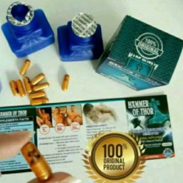 HAMMER OF THOR ORIGINAL ITALY ASLI OBAT KUAT PEMBESAR ...