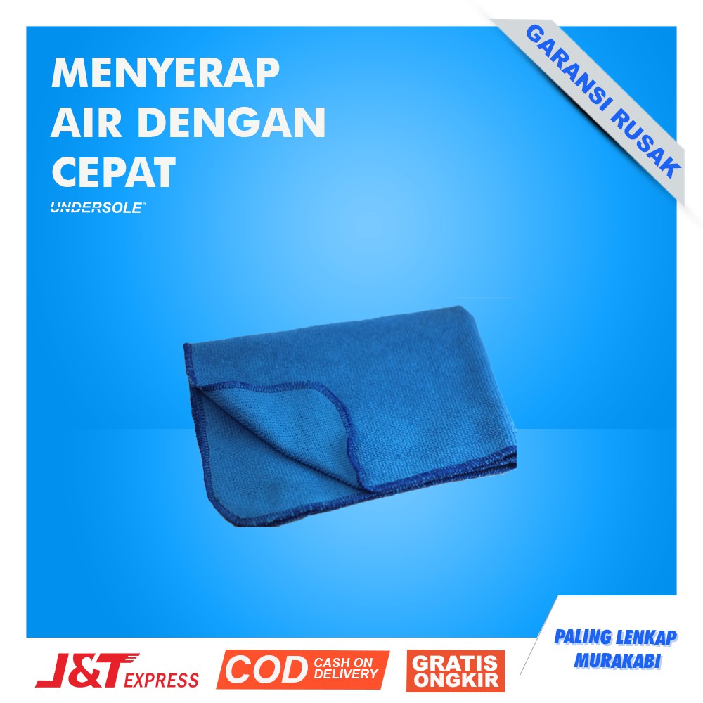 Handuk Lap Microfiber Towl Warna Mikrofiber