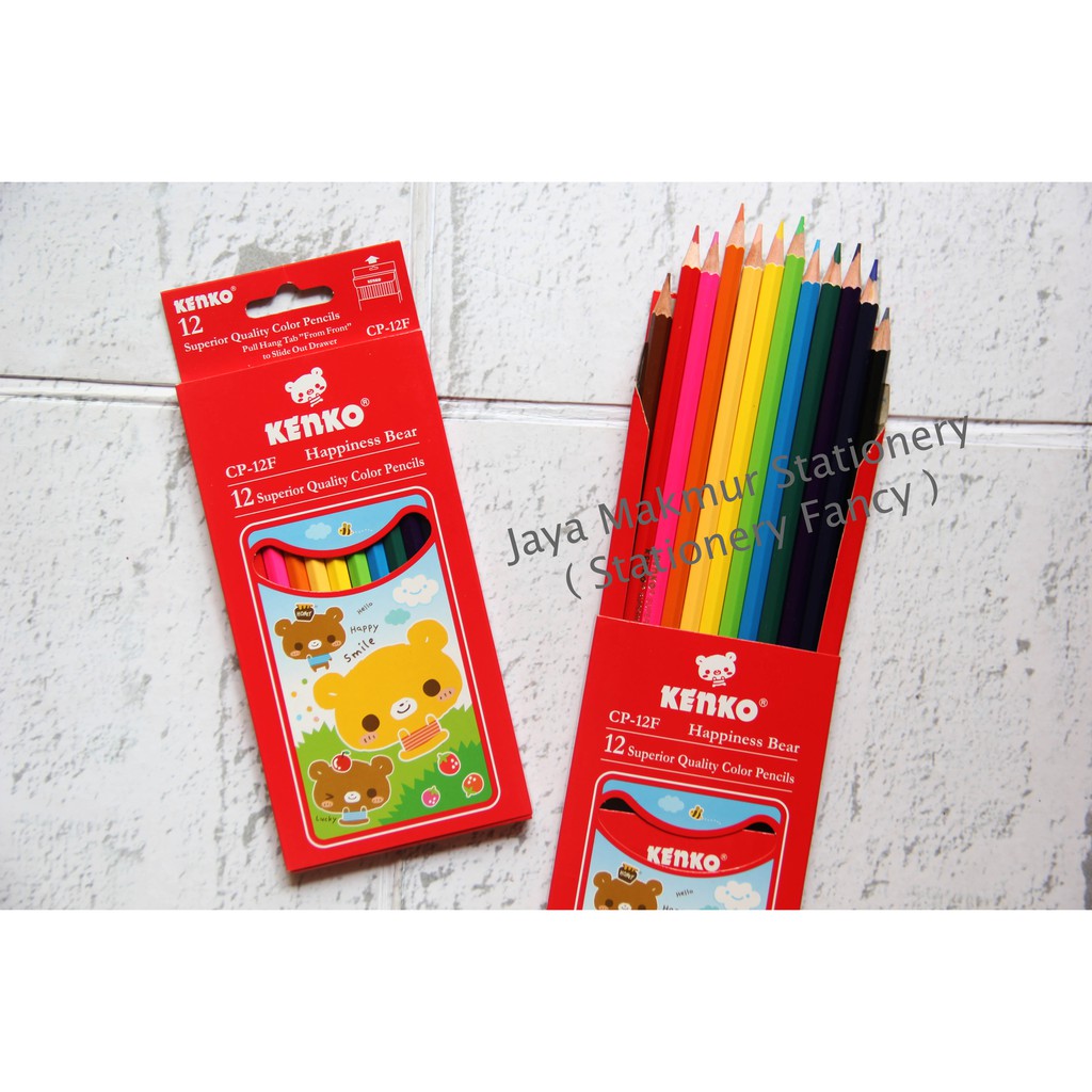 

Pensil Warna Kenko classic 12 warna CP-12F