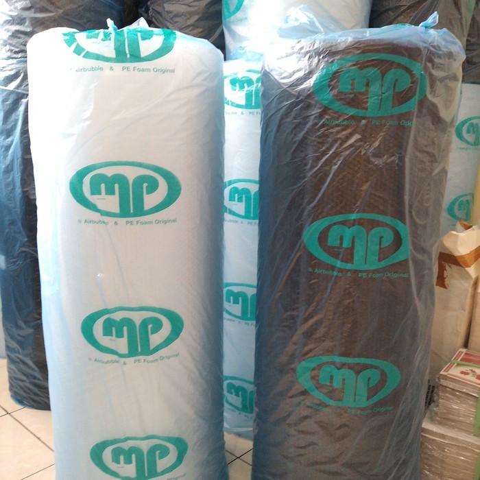 

Plastik Bubble Wrap Merek Mulia Pack - UK 125 cm x 50 m - Hitam