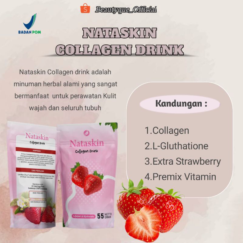 Collagen Drink Minuman Pemutih Badan Ampuh BPOM Original