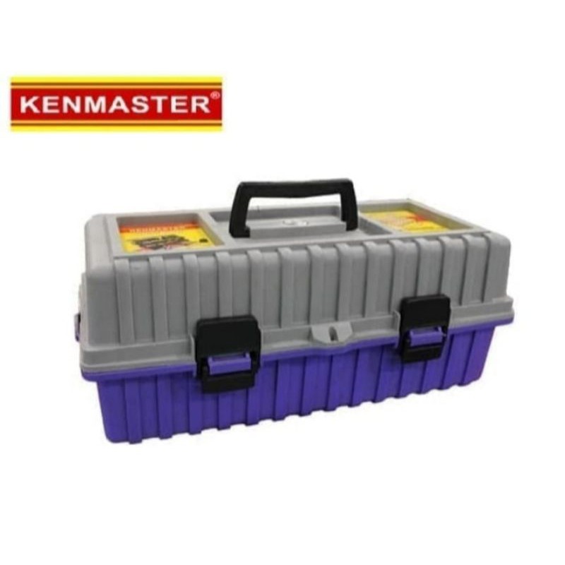 Kenmaster Tool Box 17&quot; Heavy Duty 17inch - toolbox 17 inch 2 susun