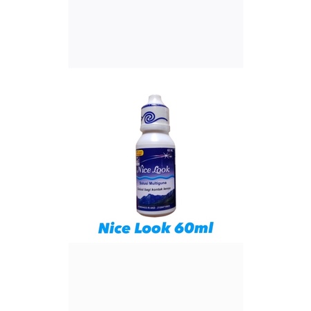 Cairan Softlens Nice look 60ml - 120ml