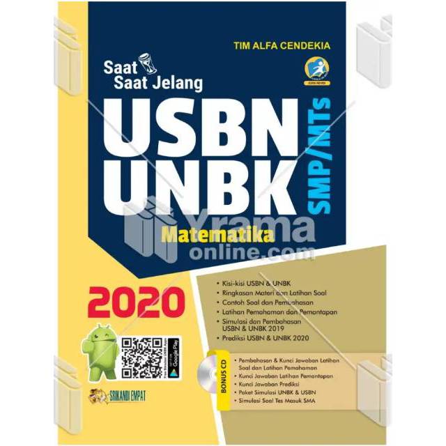 Buku Un Matematika Smp Buku Usbn Imatematika Smp Mts 2020 Shopee Indonesia