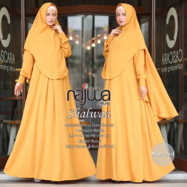 GAMIS SHALWA by najwa hijab