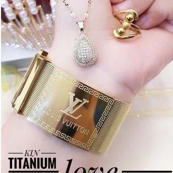 TiTanium set perhiasan wanita cantik R62