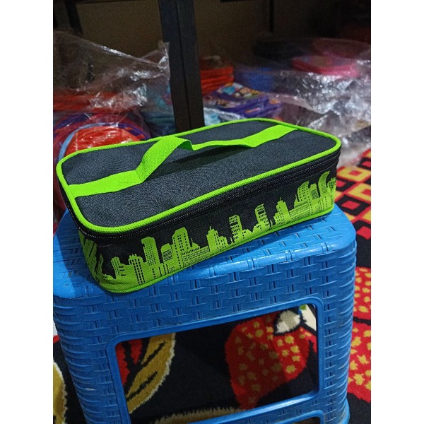 TAS CNC KOTAK/TAS BEKAL MAKAN/TAS SEKOLAH/TAS BEKAL LUCU CUSTOM NAMA