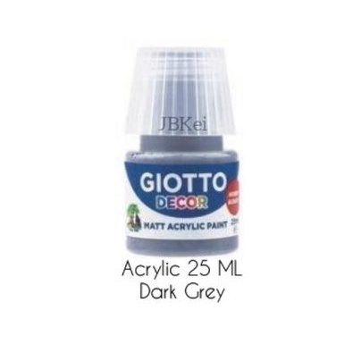 

Cat Acrylic Giotto Decor Matt Dark Grey/Cat Akrilik Per Pcs 538134