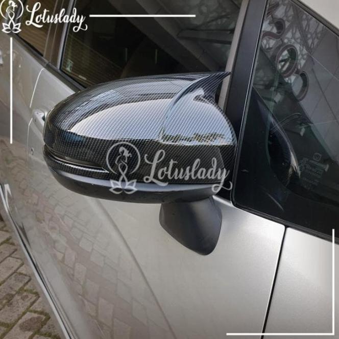 Honda Jazz Gk5 2014-18 Carbon Cover Spion Lancip Jazz Mirror Carbon Bk