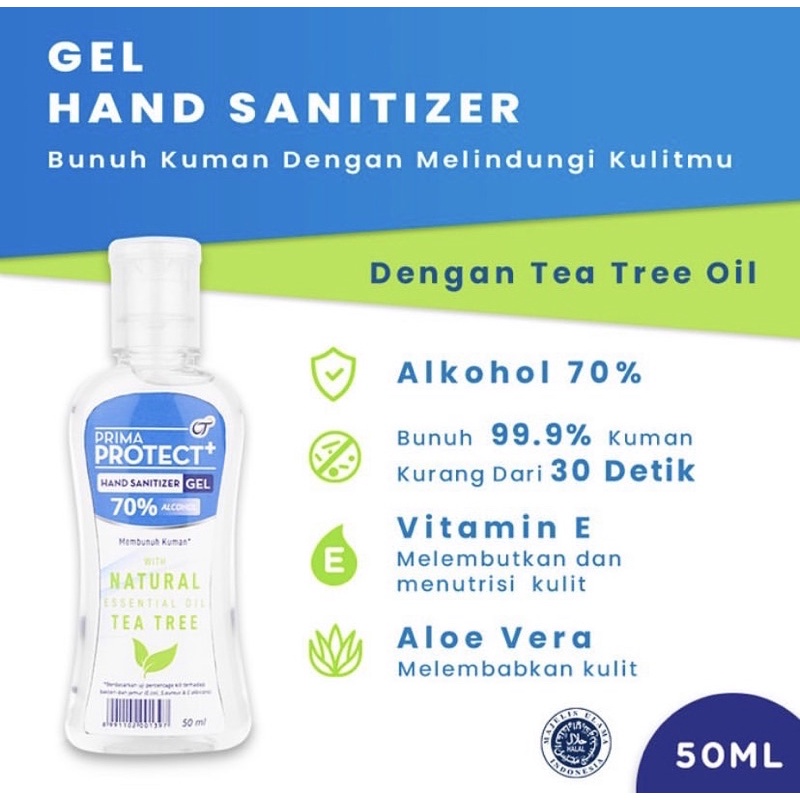 Hand Sanitizer Gel Prima Protect