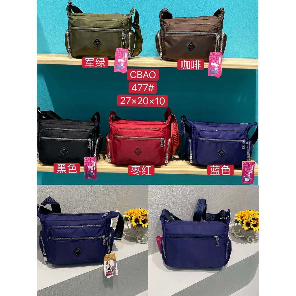 Tas Wanita Import Jinjing Dan Selempang CHIBAO Mini CB477 477 Parasut Kualitas Super Quality Impor